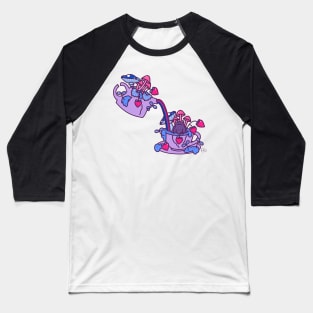 Bisexual Mossy Tea Baseball T-Shirt